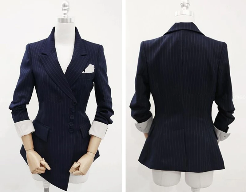 Mozuleva Fashion Striped Slim Women Suit Notched Collar Blazer Jacket and Pencil Pant New Work Business Suit Pant Suit OL Outfit
Mozuleva Fashion Striped Slim Women Suit Notched Collar Blazer Jacket and Pencil Pant New Work Business Suit Pant Suit OL Outfit