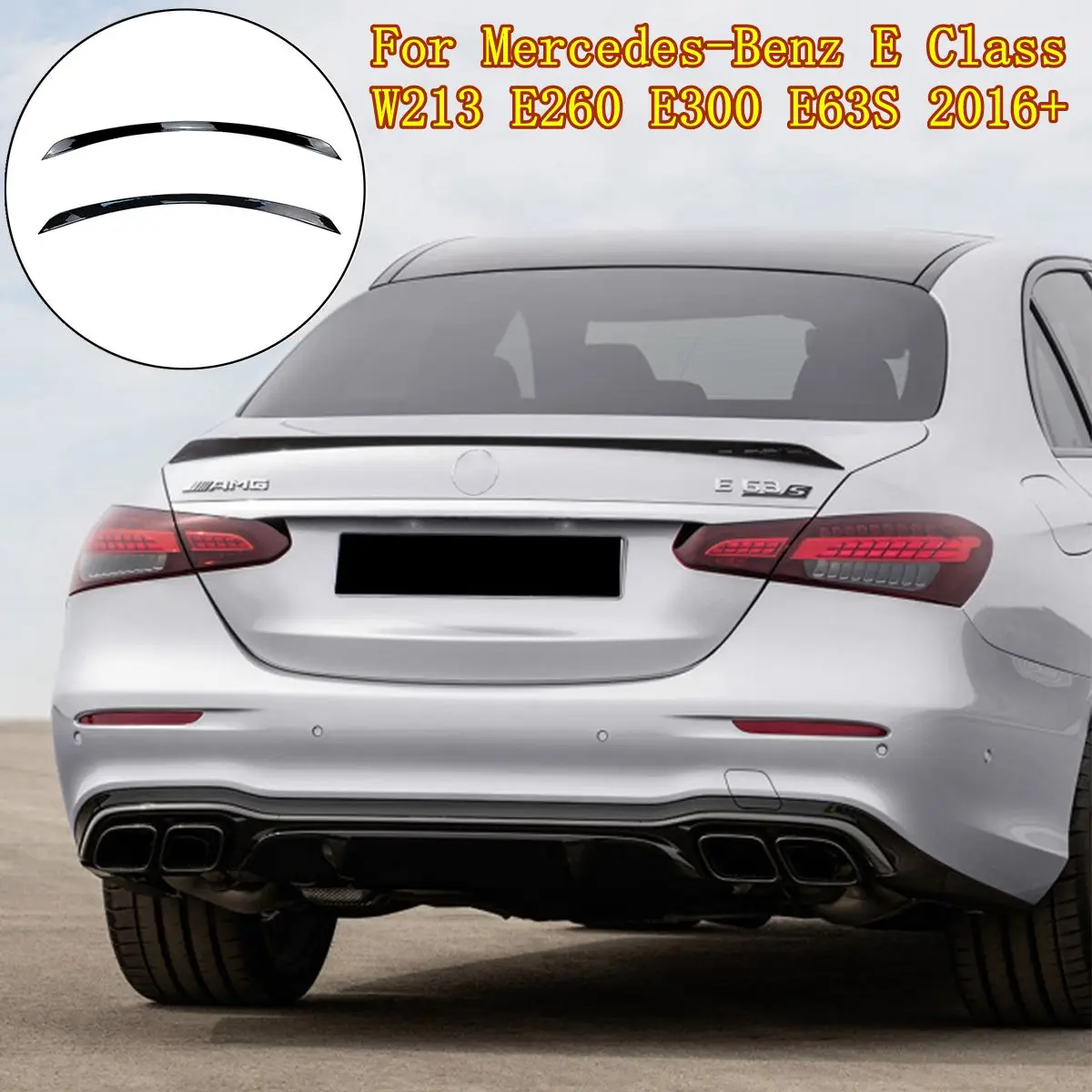Rear Trunk Spoiler Wing Spoiler Boot Wing Lip For Mercedes-Benz E Class W213 E260 E300 E63S 2016+
Rear Trunk Spoiler Wing Spoiler Boot Wing Lip For Mercedes-Benz E Class W213 E260 E300 E63S 2016+