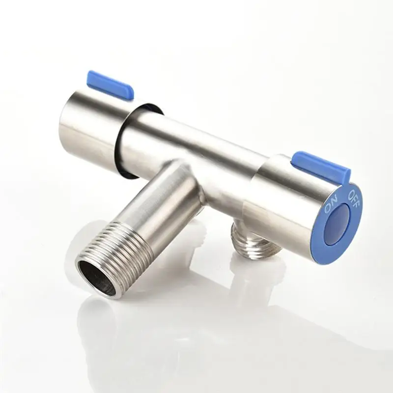 1PC Washing Machine Faucet Two Way Out One Way In Stainless Steel Double Lever Cold Water Faucet for Closes tool Washing Machine
1PC Washing Machine Faucet Two Way Out One Way In Stainless Steel Double Lever Cold Water Faucet for Closes tool Washing Machine