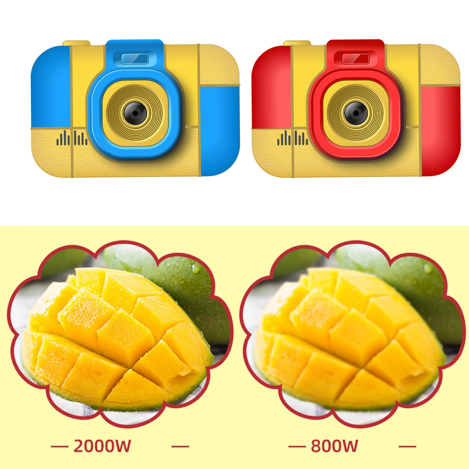 Детская камера с двойным объективом Цифровая видеокамера 2,4 "IPS экран Портативный DV с картой памяти 32 Гб
Детская камера с двойным объективом Цифровая видеокамера 2,4 "IPS экран Портативный DV с картой памяти 32 Гб