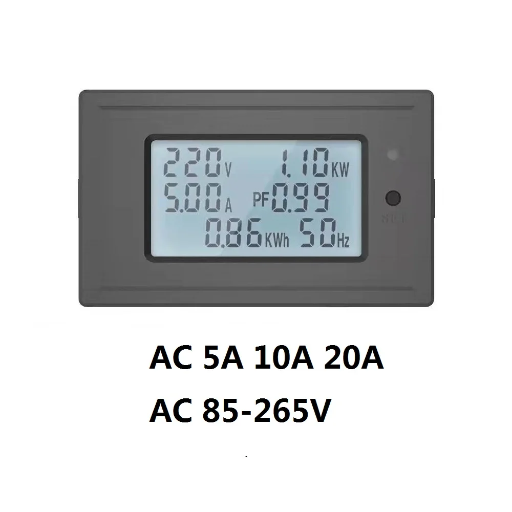 6 в 1 20A 220V Цифровой вольтметр переменного тока Ammeter ЖК-дисплей измеритель мощности тока вольтметра ваттметр измеритель энергии измерительны...
6 в 1 20A 220V Цифровой вольтметр переменного тока Ammeter ЖК-дисплей измеритель мощности тока вольтметра ваттметр измеритель энергии измерительны...
