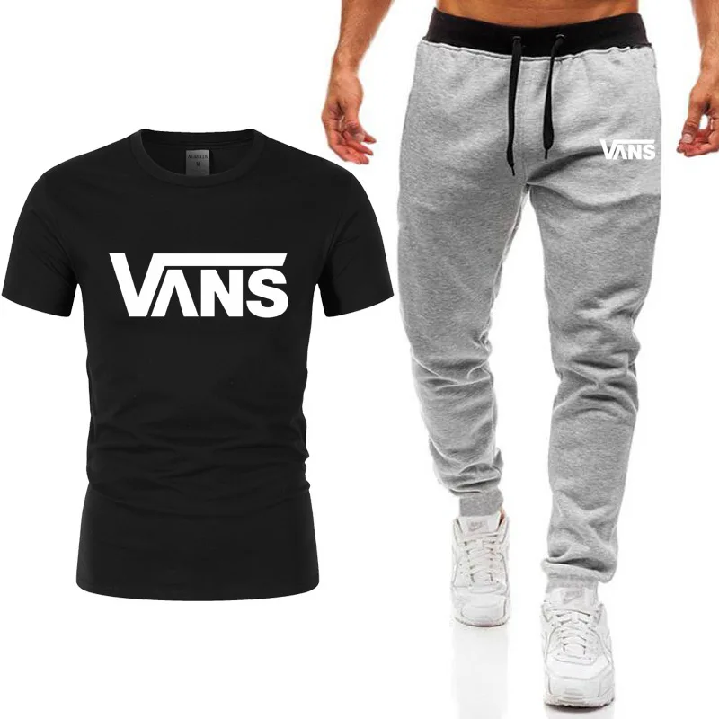 Men's track suit suit summer sportswear two-piece suit men's t-shirt pants training track suit men's casual fitness jogging suit
Men's track suit suit summer sportswear two-piece suit men's t-shirt pants training track suit men's casual fitness jogging suit