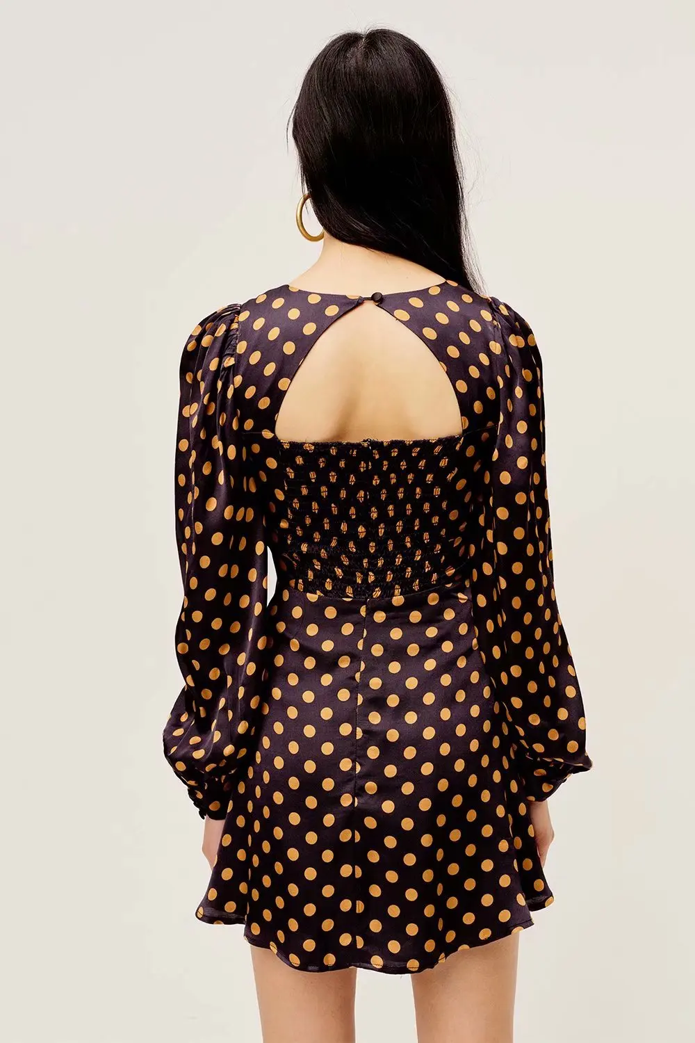 Women's tops and blouses polka dot lantern sleeve crop top vintage shirts female autumn sexy mujer black hollow out blusas mujer
Women's tops and blouses polka dot lantern sleeve crop top vintage shirts female autumn sexy mujer black hollow out blusas mujer