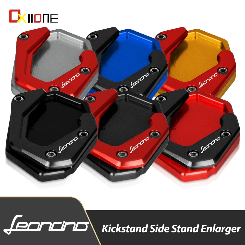 For BENELLI leoncino 250 500 Motorcycle Foot Side Stand Pad Plate Kickstand Enlarger leoncino 250 leoncino 500 BJ BN 250 300 302
For BENELLI leoncino 250 500 Motorcycle Foot Side Stand Pad Plate Kickstand Enlarger leoncino 250 leoncino 500 BJ BN 250 300 302