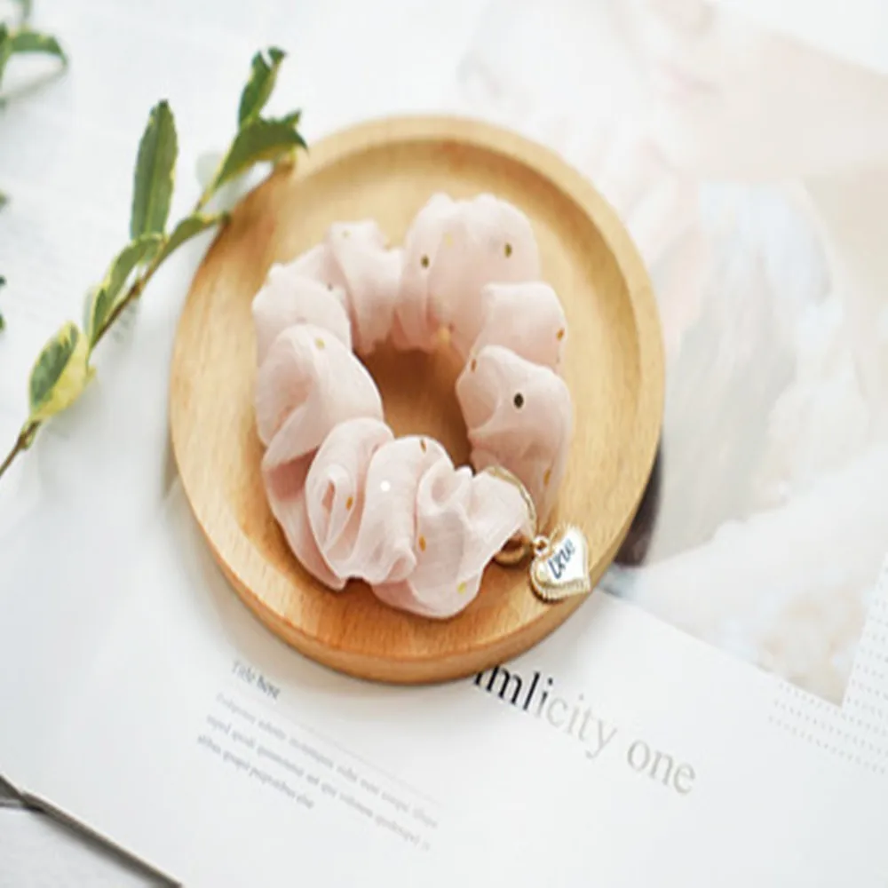 Fashion New Sweet Love Girl Hot Stamping Fabric Chiffon Hair Ring Fashion Hair Scrunchies Accessory
Fashion New Sweet Love Girl Hot Stamping Fabric Chiffon Hair Ring Fashion Hair Scrunchies Accessory