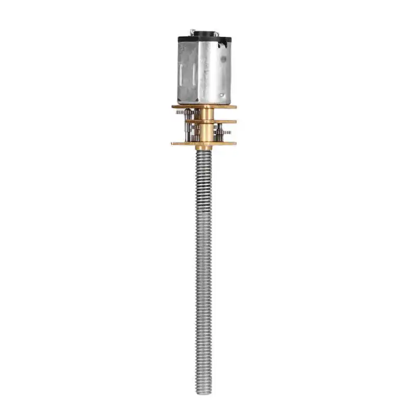 DC 6V Linear Gear Motor Electric Lead Screw Gearbox M4x55mm 180RPM for Home Appliances
DC 6V Linear Gear Motor Electric Lead Screw Gearbox M4x55mm 180RPM for Home Appliances