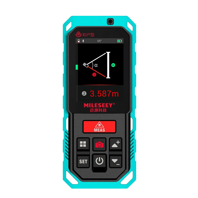 Mileseey laser rangefinder 80m laser distance meter measure tape laser Rechargerable 2.0" LCD Handheld
Mileseey laser rangefinder 80m laser distance meter measure tape laser Rechargerable 2.0" LCD Handheld