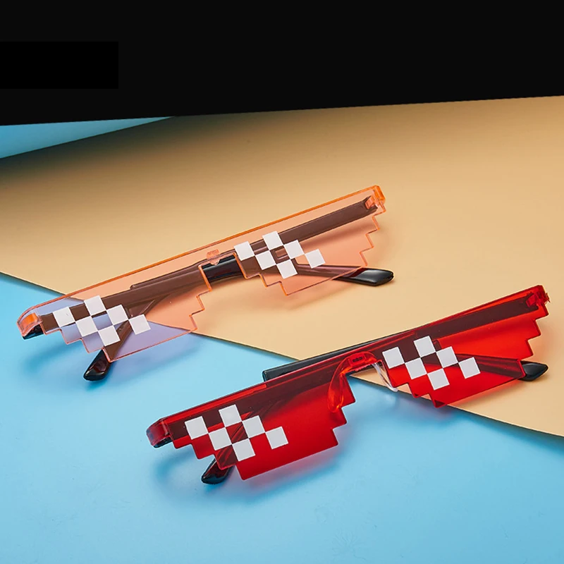 Солнцезащитные очки Thug Life унисекс, 8 бит, очки для вечеринки мозаика, UV400, 1 шт.
Солнцезащитные очки Thug Life унисекс, 8 бит, очки для вечеринки мозаика, UV400, 1 шт.