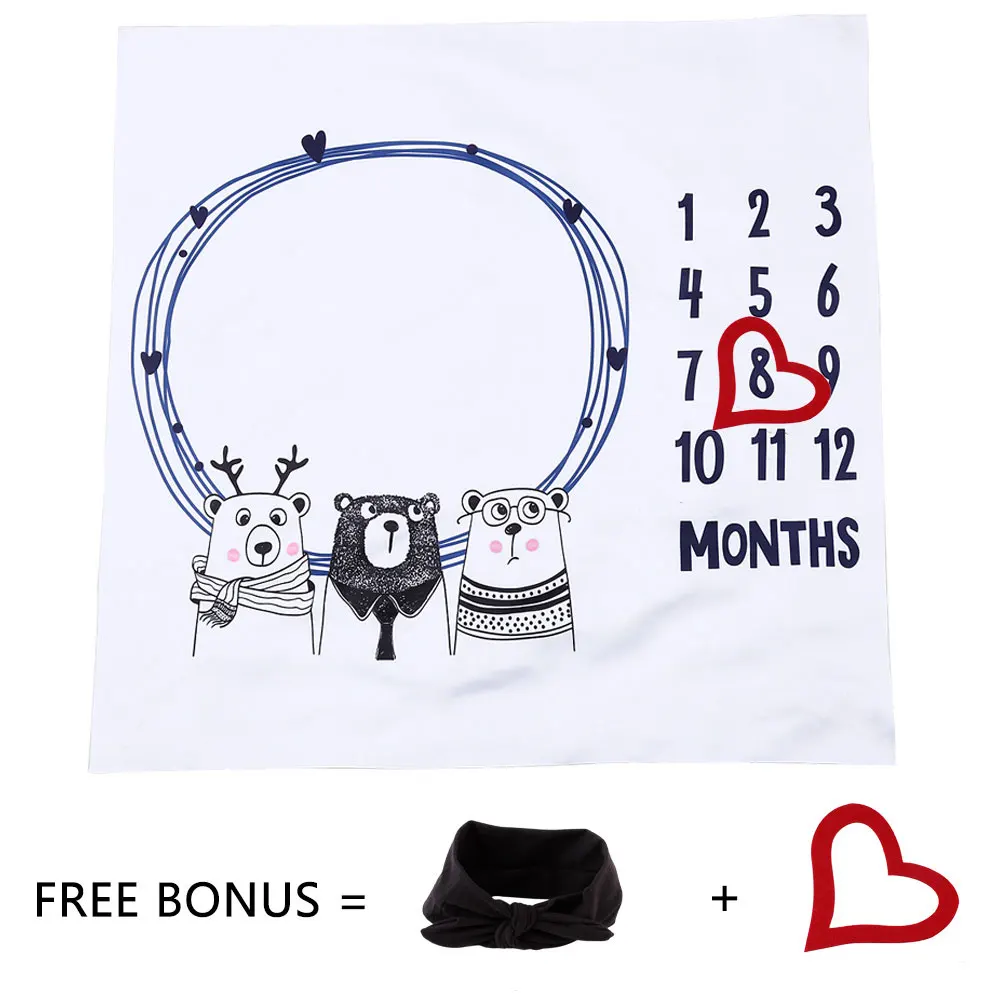 Cartoon Printing Infant Baby Children Milestone Photo Background Blankets Bab Photo Prop Photography Prop
Cartoon Printing Infant Baby Children Milestone Photo Background Blankets Bab Photo Prop Photography Prop