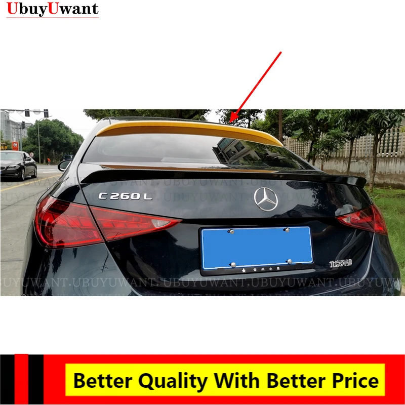 Высококачественный спойлер на крышу автомобиля из АБС-пластика для Mercedes W206 Sedan C-Class C200 C260 5 дверей 2020 2021
Высококачественный спойлер на крышу автомобиля из АБС-пластика для Mercedes W206 Sedan C-Class C200 C260 5 дверей 2020 2021