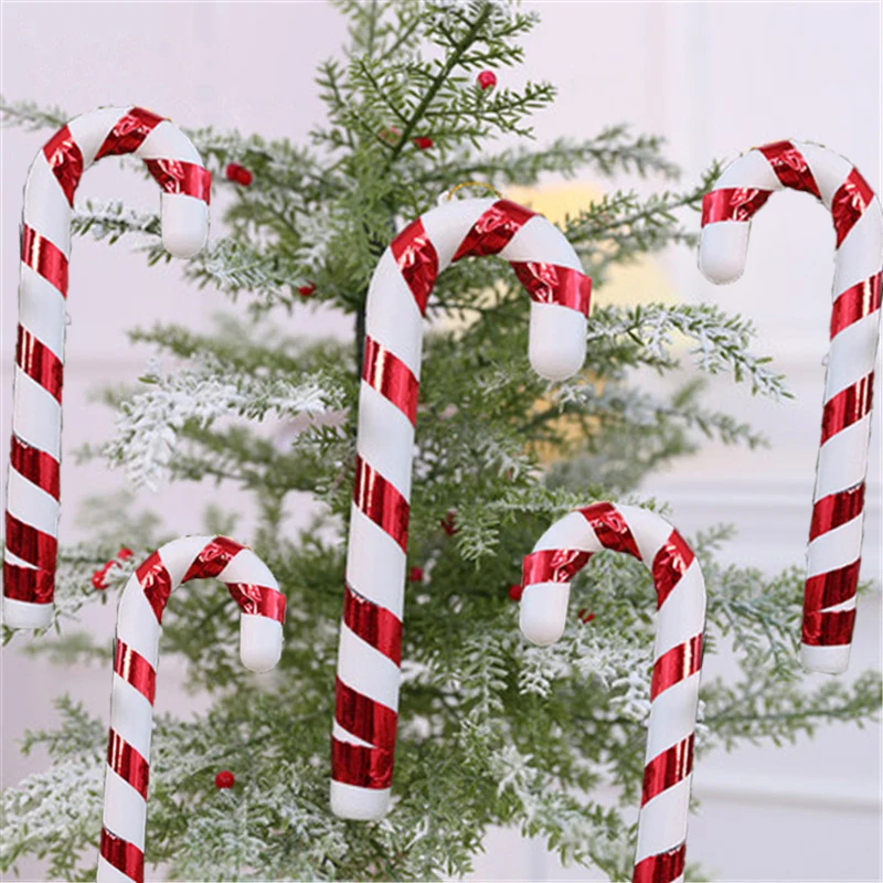 6Pcs/pack New Year Xmas Party Kids Gift XMAS Hanging Candy Color Cane Christmas Tree Ornaments Crutch Pendant Party Decoration
6Pcs/pack New Year Xmas Party Kids Gift XMAS Hanging Candy Color Cane Christmas Tree Ornaments Crutch Pendant Party Decoration