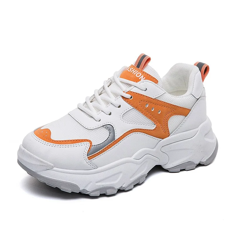 2021 New Women Shoes White Shoes Fashion Wild Platform Footwear Breathable Mesh Casual Shoes Sneakersfh789 
2021 New Women Shoes White Shoes Fashion Wild Platform Footwear Breathable Mesh Casual Shoes Sneakersfh789