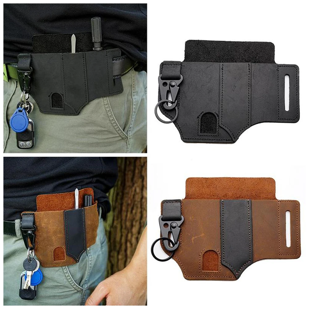 Leather pocket Leather Sheath Multitool Organizer Flashlight Pouch With Pen Holder Key Fob Black Leather Bag For Leatherman Men
Leather pocket Leather Sheath Multitool Organizer Flashlight Pouch With Pen Holder Key Fob Black Leather Bag For Leatherman Men