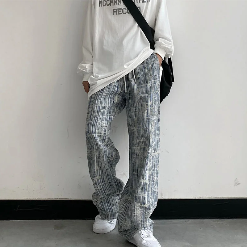 Hybskr Autumn Fashion Loose Straight Men's Worn Jeans Harajuku Hip Hop Unisex Streetwear Casual Vintage Male Wide Leg Trousers
Hybskr Autumn Fashion Loose Straight Men's Worn Jeans Harajuku Hip Hop Unisex Streetwear Casual Vintage Male Wide Leg Trousers