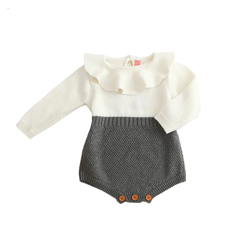 Baby Girls Bodysuit Girls Clothing Cotton Long Sleeve Spring Girls Infant Jumpsuit Cute Baby Outfits Ruffle Collar Knitted Full
Baby Girls Bodysuit Girls Clothing Cotton Long Sleeve Spring Girls Infant Jumpsuit Cute Baby Outfits Ruffle Collar Knitted Full