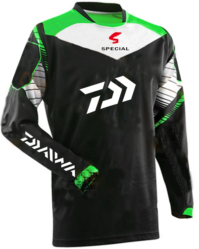2021 DAWA Large Size Fishing Shirt Quick Dry Cycling Hiking Jersey Soft Fishing Clothing Anti-UV Long Sleeve Fishing Jersey
2021 DAWA Large Size Fishing Shirt Quick Dry Cycling Hiking Jersey Soft Fishing Clothing Anti-UV Long Sleeve Fishing Jersey