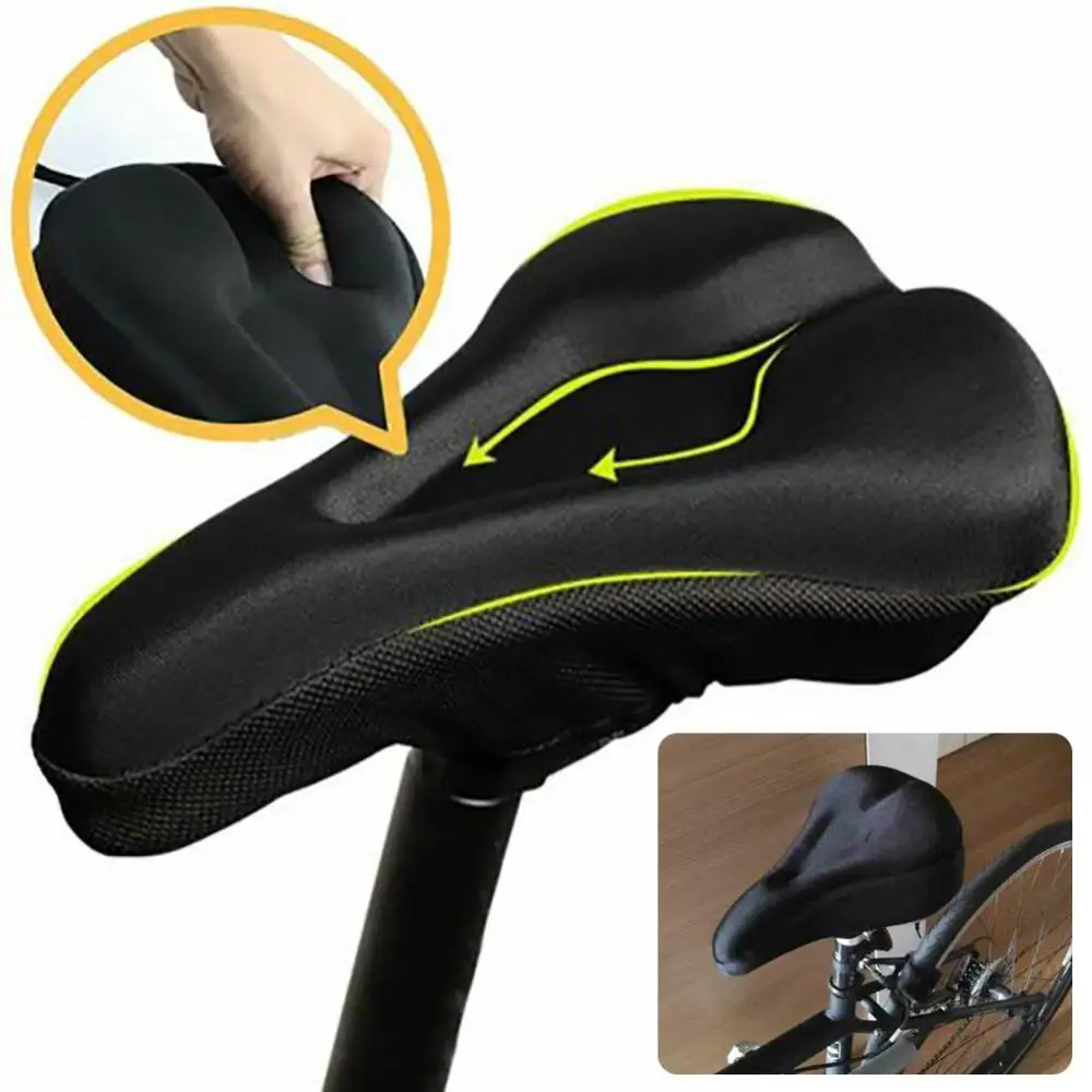 Bicycle MTB Mountain Road Bike Comfortable Soft Saddle Seat Cushion Cover Pad Cushion Cover Pad
Bicycle MTB Mountain Road Bike Comfortable Soft Saddle Seat Cushion Cover Pad Cushion Cover Pad