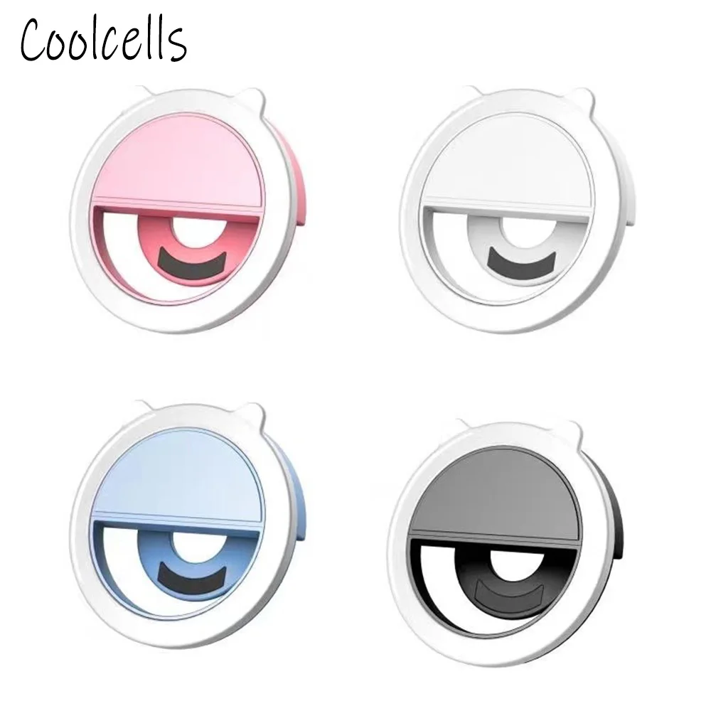 Mini Selfie Led Ring Fill Light Portable Mobile Phone Selfie Lamp 3 Levels Lighting Luminous Ring Clip For All Cell Phones
Mini Selfie Led Ring Fill Light Portable Mobile Phone Selfie Lamp 3 Levels Lighting Luminous Ring Clip For All Cell Phones