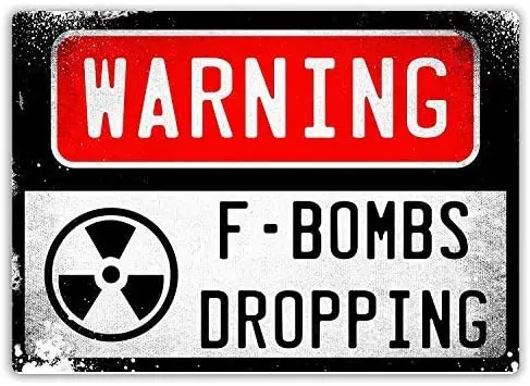 Pmxkbzzr Предупреждение FBombs падения Ретро Винтаж металлические знаки 8x12 стены дома номер дверная табличка
Pmxkbzzr Предупреждение FBombs падения Ретро Винтаж металлические знаки 8x12 стены дома номер дверная табличка