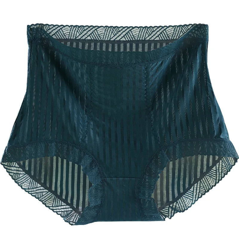 3XL Large Size Women Ice Silk High Waist Underwear Sexy Lace Stripe Female Panties Shapewear Abdomen Hips Slim Calcinha Breifs
3XL Large Size Women Ice Silk High Waist Underwear Sexy Lace Stripe Female Panties Shapewear Abdomen Hips Slim Calcinha Breifs