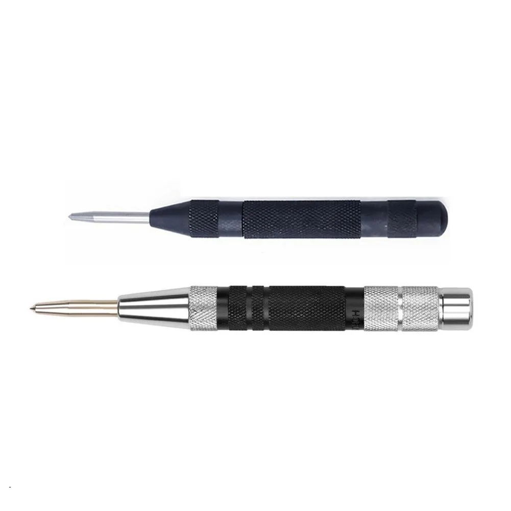 2Pcs/Set 130mm 155mm Automatic Centre Punch Adjustable Spring Mark Loaded Metal Drill Tool Carpenter Woodworking Tool
2Pcs/Set 130mm 155mm Automatic Centre Punch Adjustable Spring Mark Loaded Metal Drill Tool Carpenter Woodworking Tool