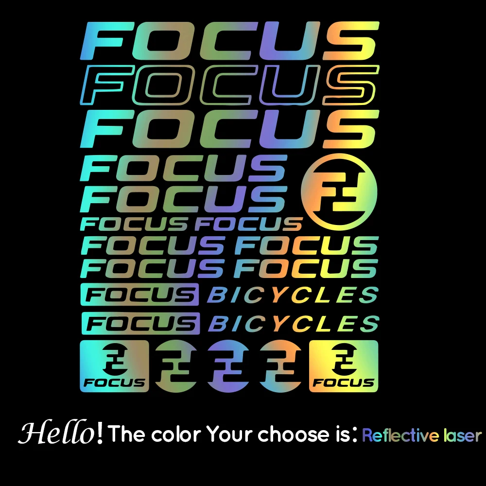 Kit Compatible For Focus Bicycle Frame Vinyl Decals Sticker Set Mountain Bike MTB BMX Road
Kit Compatible For Focus Bicycle Frame Vinyl Decals Sticker Set Mountain Bike MTB BMX Road