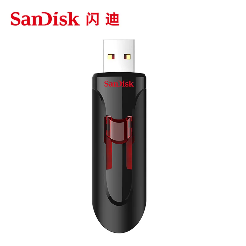 SanDisk100 % CZ600 USB флэш накопитель usb память 3 0 флеш 16 ГБ 32 64 128 Гб флешки диск cle высокая