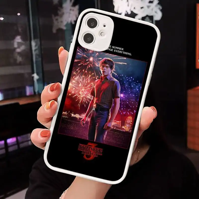 Stranger Things Season 3 Phone Case Matte Transparent for iPhone 7 8 11 12 s mini pro X XS XR MAX Plus cover funda 
Stranger Things Season 3 Phone Case Matte Transparent for iPhone 7 8 11 12 s mini pro X XS XR MAX Plus cover funda