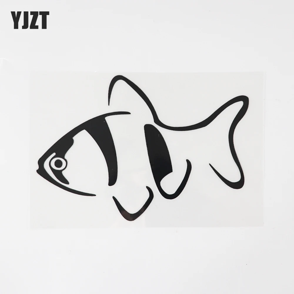 YJZT 13.3CM×9.1CM Amusing Black/Silver Decal Spotted Clownfish Car Stickers Vinyl 13D-1114
YJZT 13.3CM×9.1CM Amusing Black/Silver Decal Spotted Clownfish Car Stickers Vinyl 13D-1114
