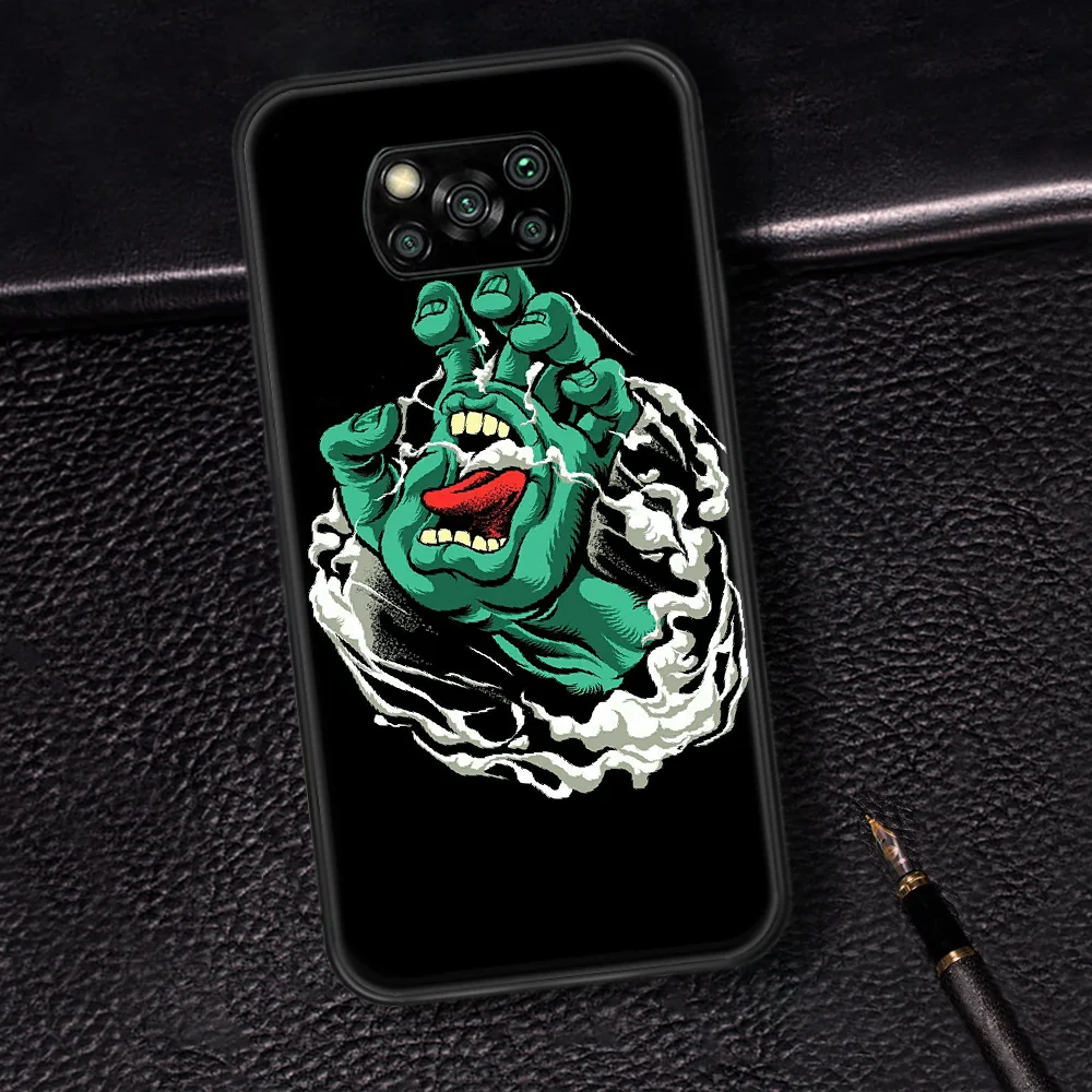 Santa Cruz Skateboard Brand Phone Case Cover Hull For Xiaomi Mi A2 A3 8 9 SE 9T 10 10T Lite Pro Ultra Poco X3 black Back
Santa Cruz Skateboard Brand Phone Case Cover Hull For Xiaomi Mi A2 A3 8 9 SE 9T 10 10T Lite Pro Ultra Poco X3 black Back