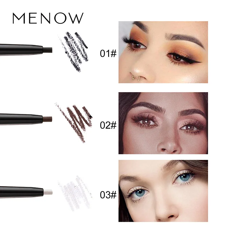 MENOW Makeup Waterproof Eyebrow Pen Eye Brow Tint 6Color Long Lasting Natural Brown Black Grey Eyebrow Pencil Make Up Ink
MENOW Makeup Waterproof Eyebrow Pen Eye Brow Tint 6Color Long Lasting Natural Brown Black Grey Eyebrow Pencil Make Up Ink