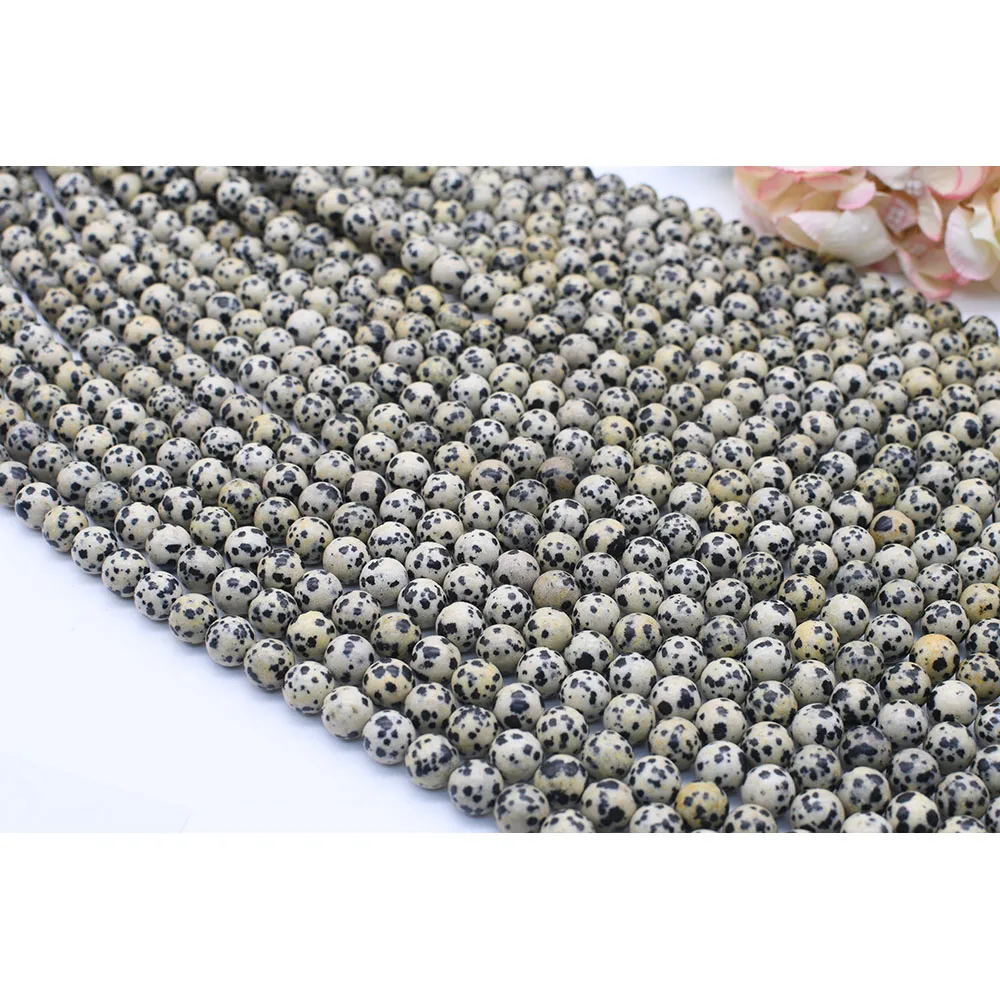 6-12mm Natural Smooth Spotted stone Round stone beads For DIY Bracelet Necklace Jewelry Making Strand 15"
6-12mm Natural Smooth Spotted stone Round stone beads For DIY Bracelet Necklace Jewelry Making Strand 15"