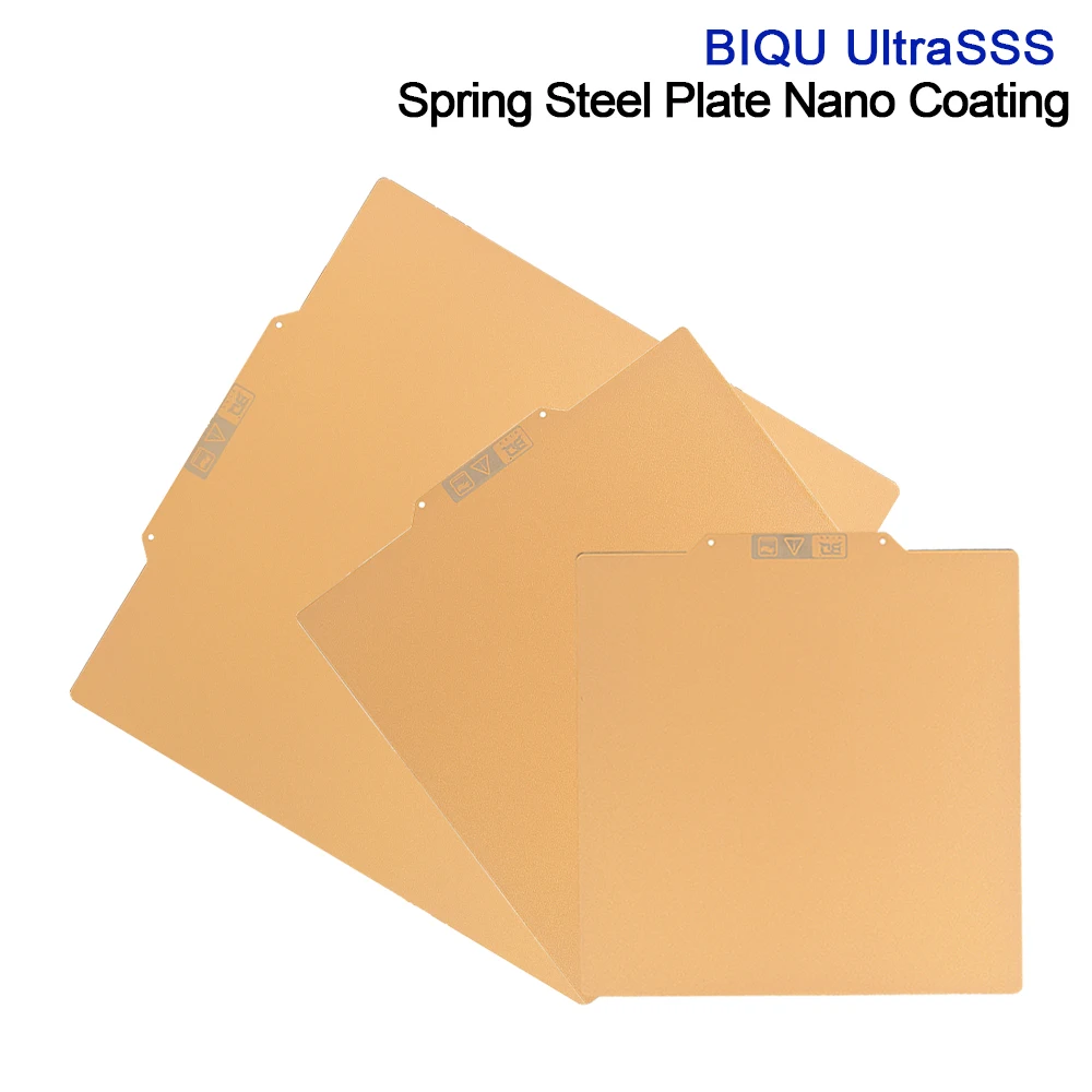 BIQU UltraSSS Spring Steel Sheet Nano Coating Build Plate Magnetic Base Hot Bed Printing Platform Instead PEI 3D Printer Parts
BIQU UltraSSS Spring Steel Sheet Nano Coating Build Plate Magnetic Base Hot Bed Printing Platform Instead PEI 3D Printer Parts