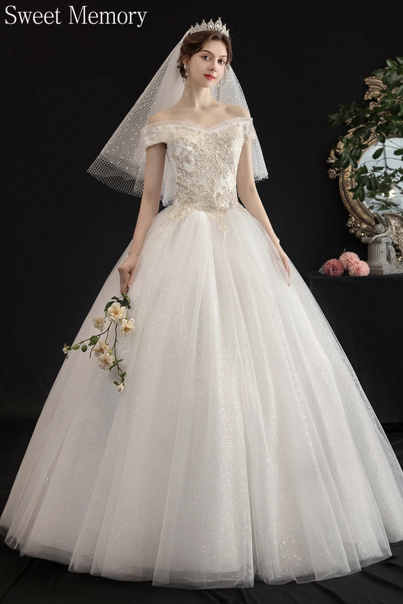 Sweet Memory Wedding Dress 2021 Bride Wedding Dresses for Women 2020 Plus Size Lace Up Embroidery Long Vestido De Noiva Princesa
Sweet Memory Wedding Dress 2021 Bride Wedding Dresses for Women 2020 Plus Size Lace Up Embroidery Long Vestido De Noiva Princesa