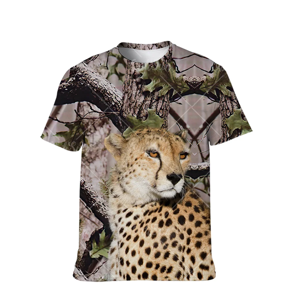 Men's Camouflage Forest Pattern T-shirt Round Neck Shirt Fashion Animal Print Short-Sleeved T-Shirt Tops Summer Men's Streetwear
Men's Camouflage Forest Pattern T-shirt Round Neck Shirt Fashion Animal Print Short-Sleeved T-Shirt Tops Summer Men's Streetwear