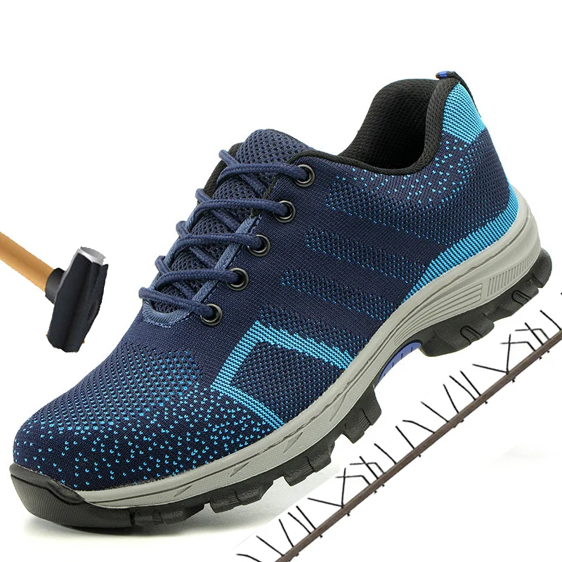 Men Steel Toe Boots Work Safety Plus Size Outdoor Tennis Breathable Protective Puncture-proof Safety Shoes For Men sneakers
Men Steel Toe Boots Work Safety Plus Size Outdoor Tennis Breathable Protective Puncture-proof Safety Shoes For Men sneakers