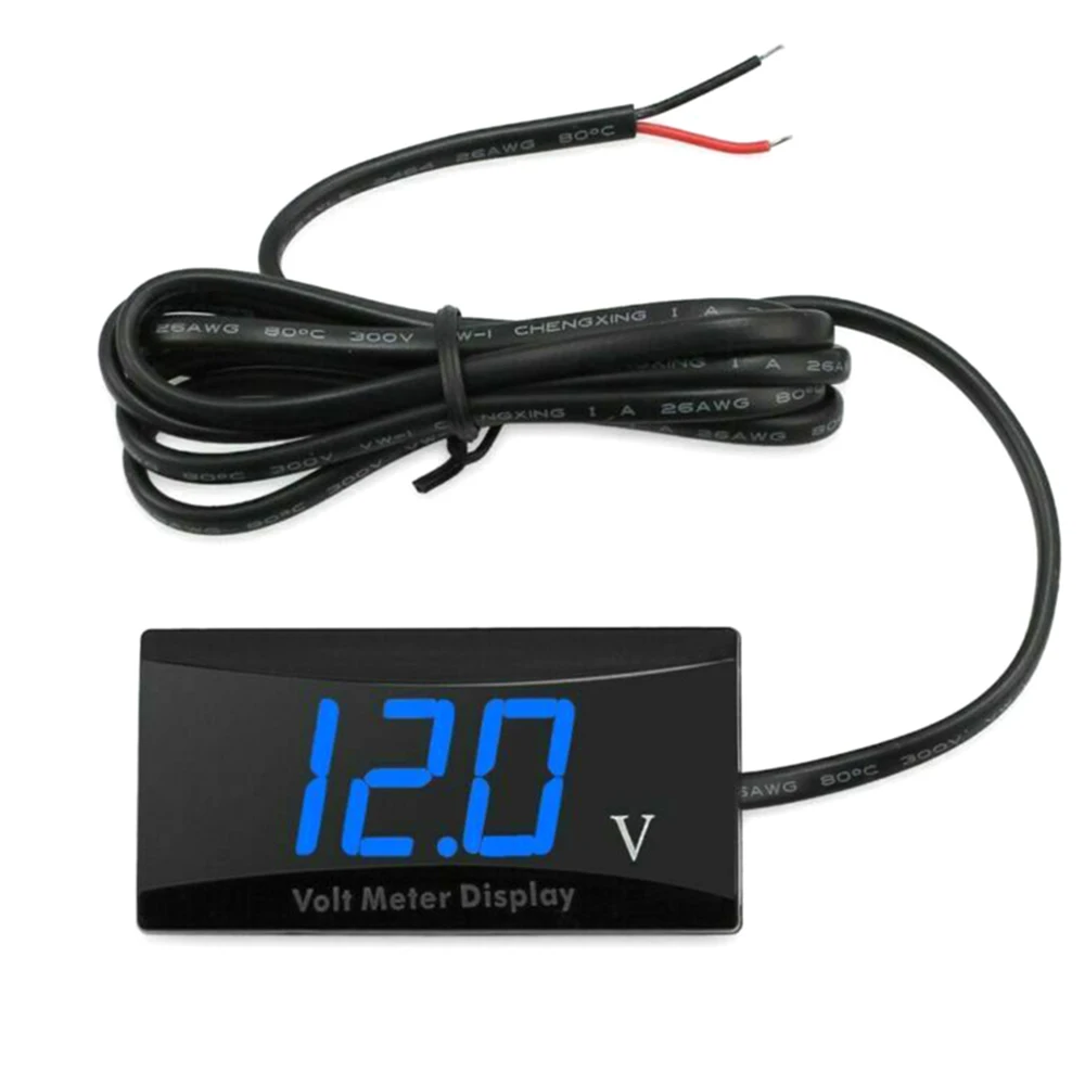 12V Car Motorcycle Digital LED Display Voltmeter Voltage Gauge Panel Meter Accessory Dashboard NEW
12V Car Motorcycle Digital LED Display Voltmeter Voltage Gauge Panel Meter Accessory Dashboard NEW