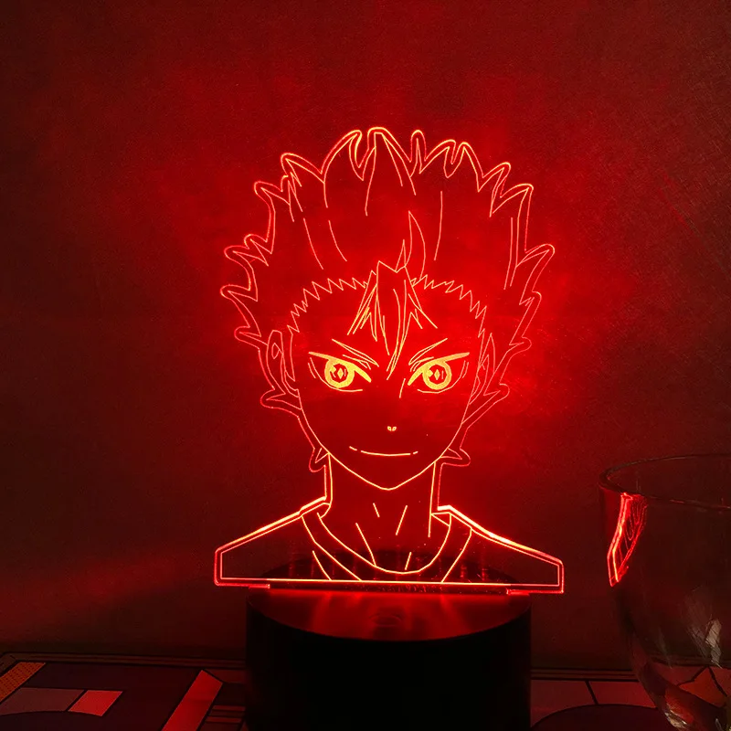 волейбол Haikyuu Shoyo Hiata для дома украшения ночник аниме фигурки декор комнаты светодиодная лампа манга светильник ночные этюды акриловые на ба... 
волейбол Haikyuu Shoyo Hiata для дома украшения ночник аниме фигурки декор комнаты светодиодная лампа манга светильник ночные этюды акриловые на ба...