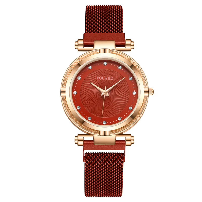 New Fashion Simple Leisure Creative Magnet Retro Temperament Steel Band Digital Quartz Ladies Watch
New Fashion Simple Leisure Creative Magnet Retro Temperament Steel Band Digital Quartz Ladies Watch