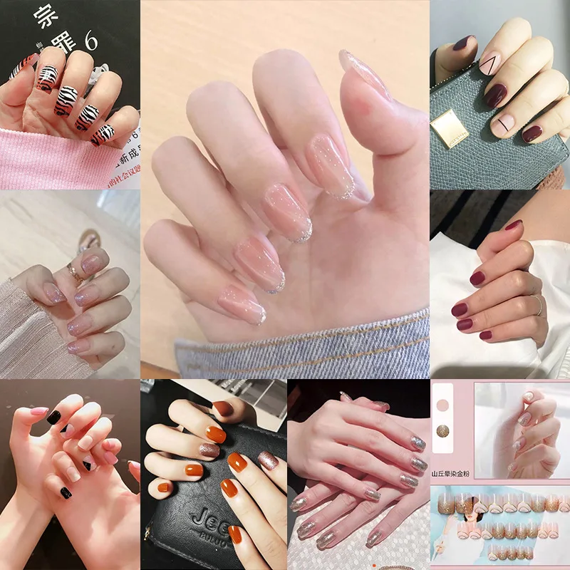 24 шт., полосатые искусственные ногти для французского маникюра
24 шт., полосатые искусственные ногти для французского маникюра