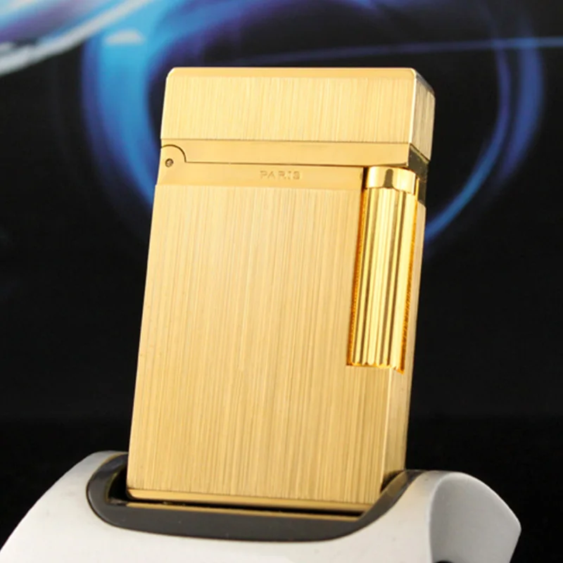 100% New vintage dupont bright sound gas lighter windproof copper body for cigarette
100% New vintage dupont bright sound gas lighter windproof copper body for cigarette