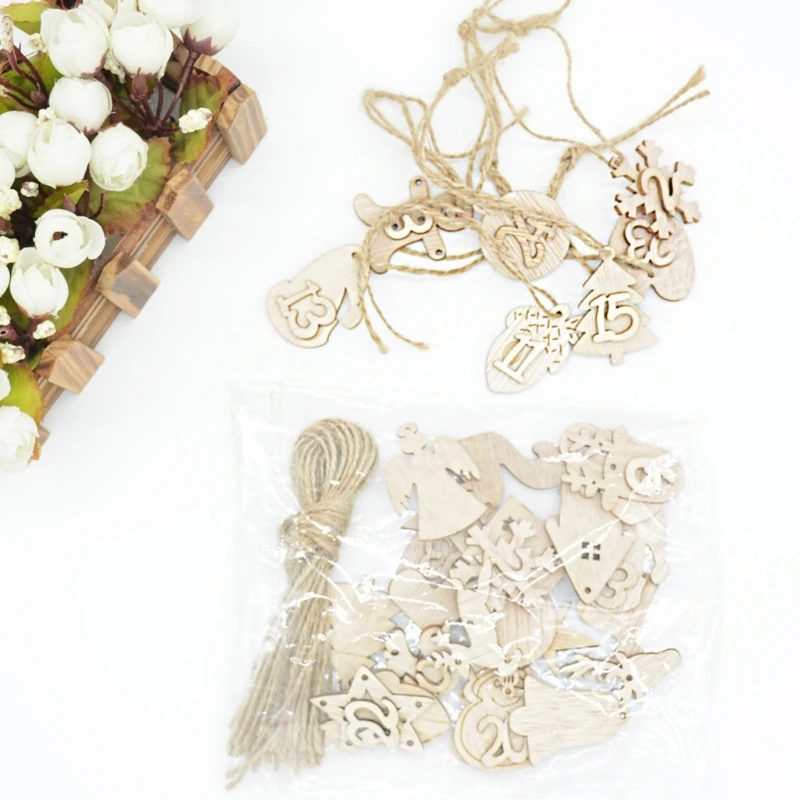24Pieces Christmas Festival Ornament Wooden Slices DIY Unfinished Door Decorations Wood Craft Pendant Garden Home
24Pieces Christmas Festival Ornament Wooden Slices DIY Unfinished Door Decorations Wood Craft Pendant Garden Home