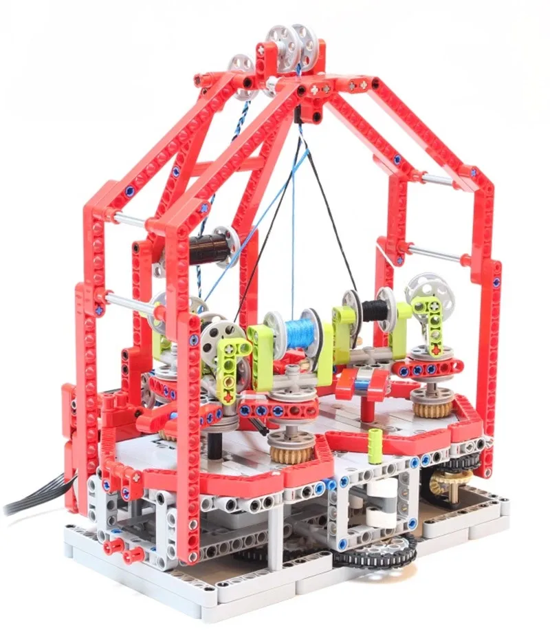 High-Tech Engineering series Creator Ideas Automatic Knitting Machine Building Blocks Educational Children Toys Gifts 
High-Tech Engineering series Creator Ideas Automatic Knitting Machine Building Blocks Educational Children Toys Gifts