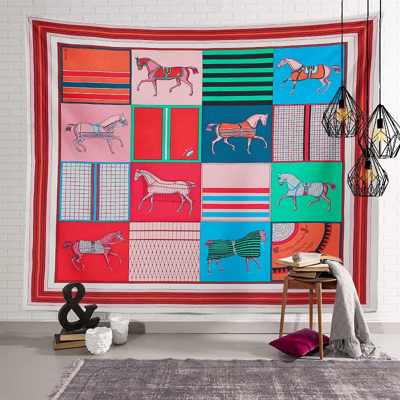 Horse Tapestry Aesthetic Retro Boho Home Living Room Sofa Background Cloth Decoration Christmas Wall Hanging Blanket Supplies
Horse Tapestry Aesthetic Retro Boho Home Living Room Sofa Background Cloth Decoration Christmas Wall Hanging Blanket Supplies
