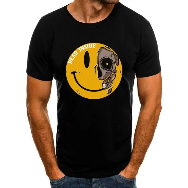 dead inside Printed T-shirt Men Summer Cotton Tops T shirts Fitness Tee shirts
dead inside Printed T-shirt Men Summer Cotton Tops T shirts Fitness Tee shirts