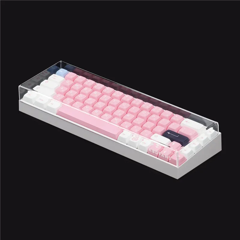 

KBD Матовый акриловый Пылезащитная крышка Air Cover совместимая с Tofu65 / KBD67 Lite / KBD67/MKIID65 / D65/68 клавиш/65% механическая клавиатура