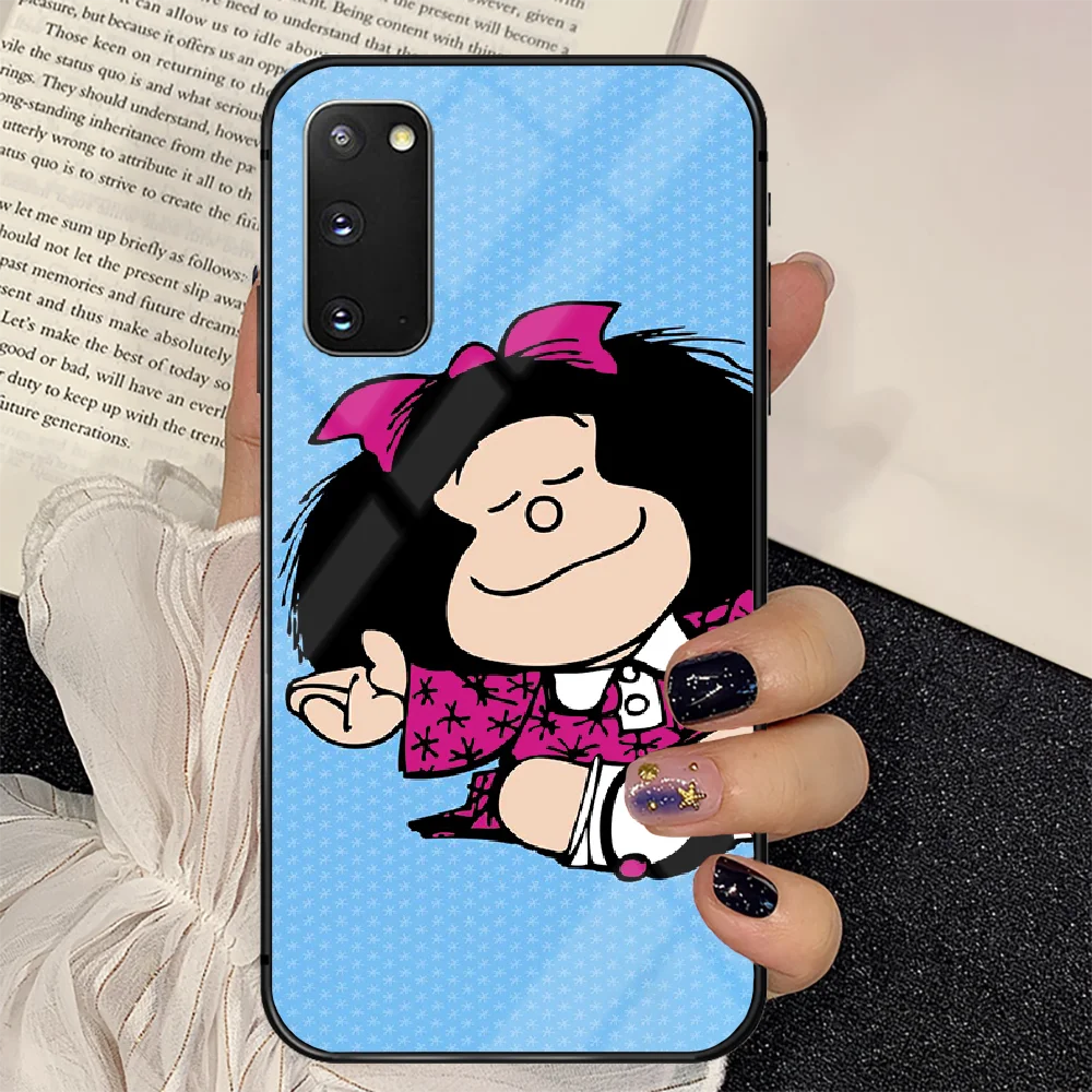 Mafalda Cute Cartoon Phone Tempered Glass Case Cover for Samsung Galaxy A M 12 20 21 30 31 40 50 51 52 70 71 72 E S Fashion
Mafalda Cute Cartoon Phone Tempered Glass Case Cover for Samsung Galaxy A M 12 20 21 30 31 40 50 51 52 70 71 72 E S Fashion