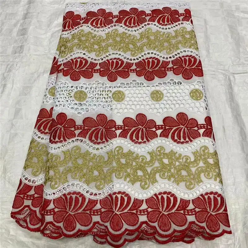High Quality African Dry Cotton Lace Fabric Embroidery Swiss Voile Lace In Switzerland Nigerian Lace Fabric For Wedding! TL40830
High Quality African Dry Cotton Lace Fabric Embroidery Swiss Voile Lace In Switzerland Nigerian Lace Fabric For Wedding! TL40830