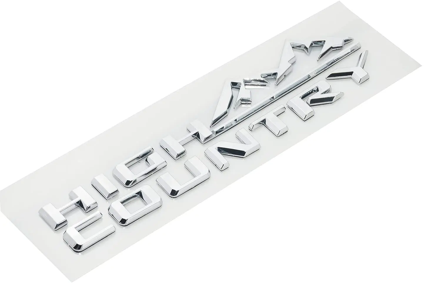 1x 19-20 High Country Emblem 3D Fender Door Tailgate Badge Sticker (Chrome)
1x 19-20 High Country Emblem 3D Fender Door Tailgate Badge Sticker (Chrome)