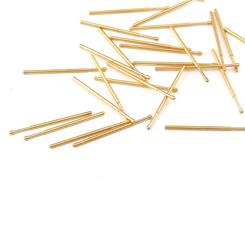 100PCS/bag Gold-plated Head PA100-D2 Big Round Head Spring Test Pin 1.36mm Spring Thimble for Circuit Board Test
100PCS/bag Gold-plated Head PA100-D2 Big Round Head Spring Test Pin 1.36mm Spring Thimble for Circuit Board Test